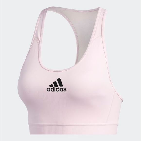 Adidas don’t rest alphaskin padded sports bra mesh racerback pastel pink size XS - Picture 4 of 15